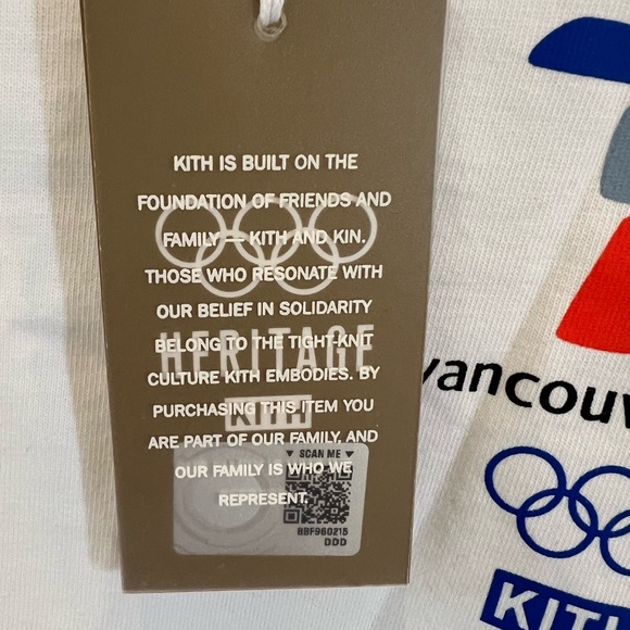KITH Heritage Vancouver Olympic T-Shirt NWT Size L - Picture 7 of 9